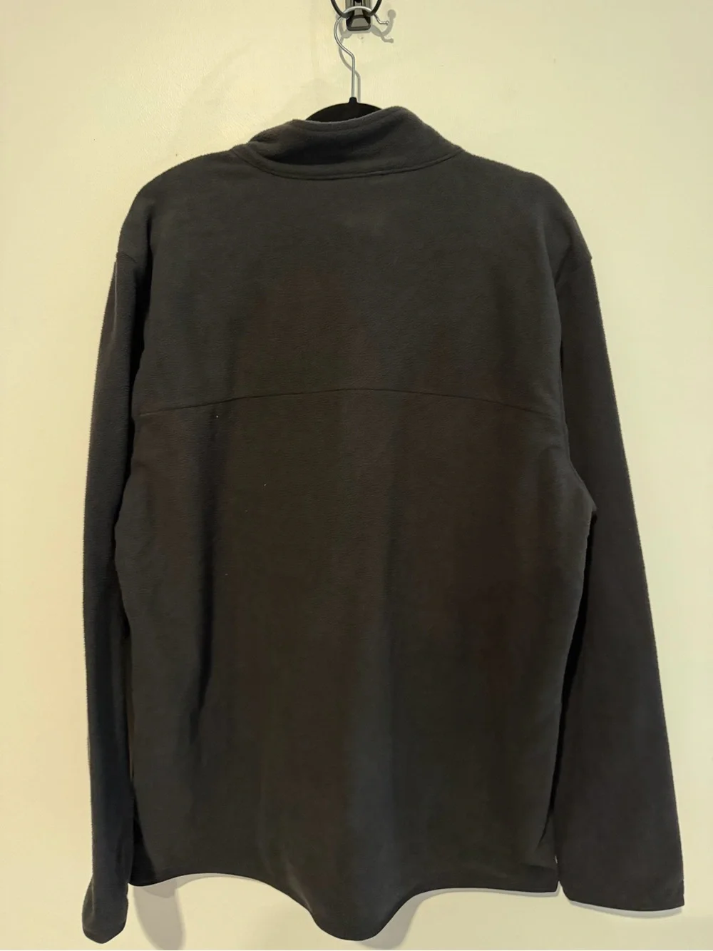 NWT The North Face Men’s Black Quarter-Zip Fleece Pullover Size X-Large